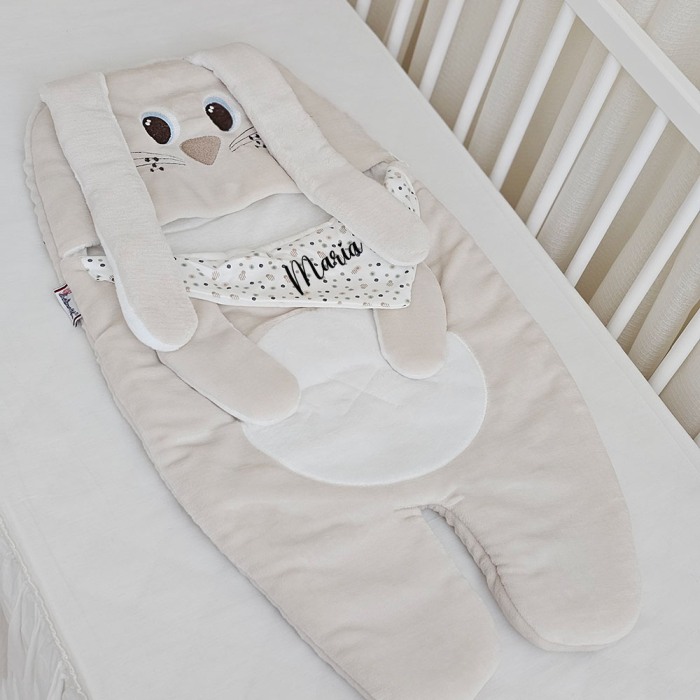 Sac de Dormit Bebelusi, Iepuras -personalizat cu nume [5]