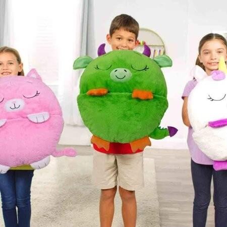 Sac de dormit/jucarie plus 2 in 1 Pisica roz [3]