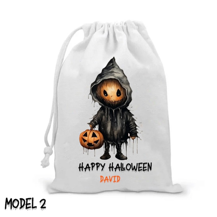 Saculet Halloween personalizat cu text [4]