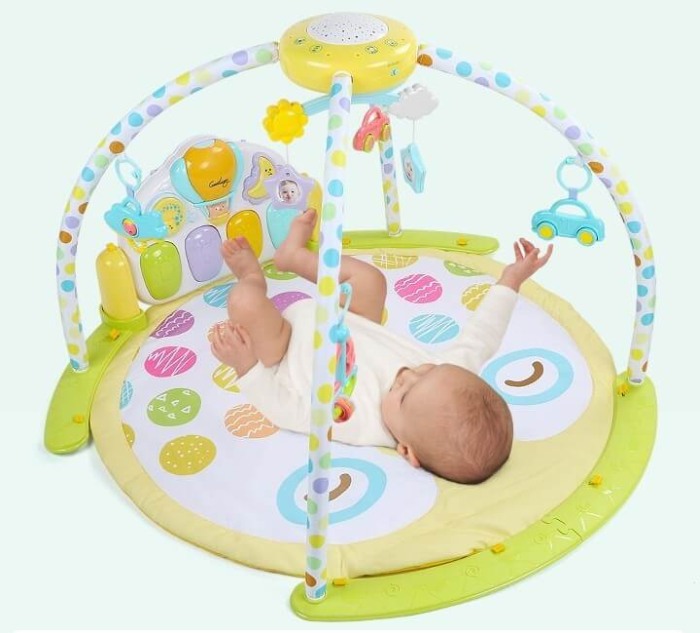 Saltea Kick & Play cu proiector si pian [5]