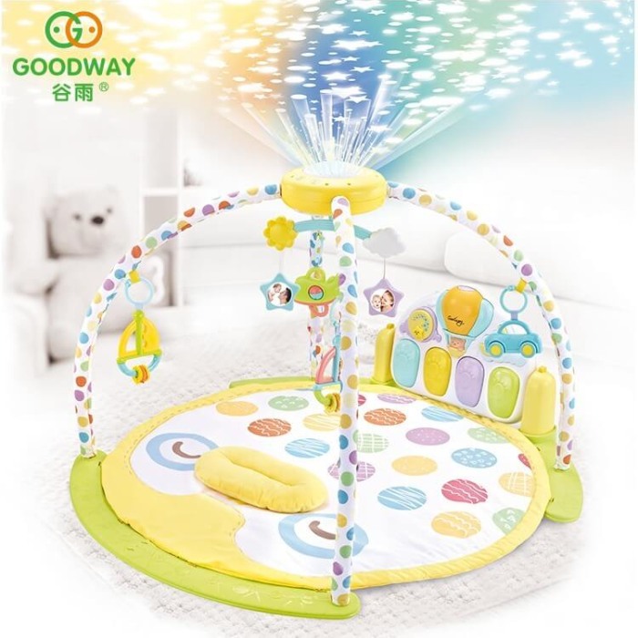 Saltea Kick & Play cu proiector si pian [3]