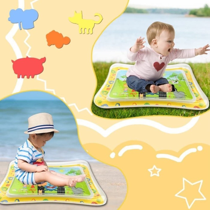 Salteluta cu apa pentru bebelusi ,Tummy Time, Ferma [6]