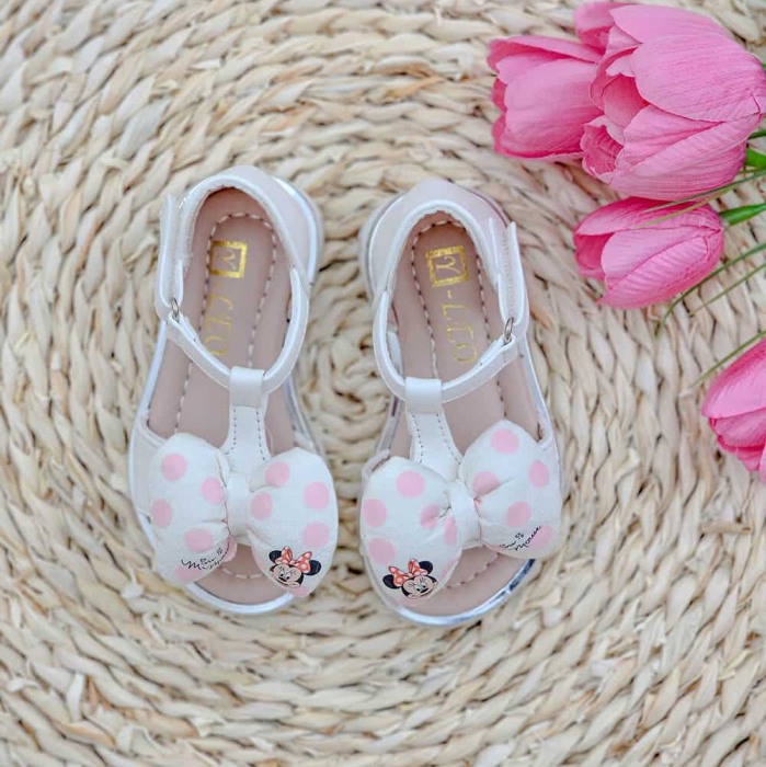 Sandale pentru Fete Minnie Mouse, 307A Alb [3]