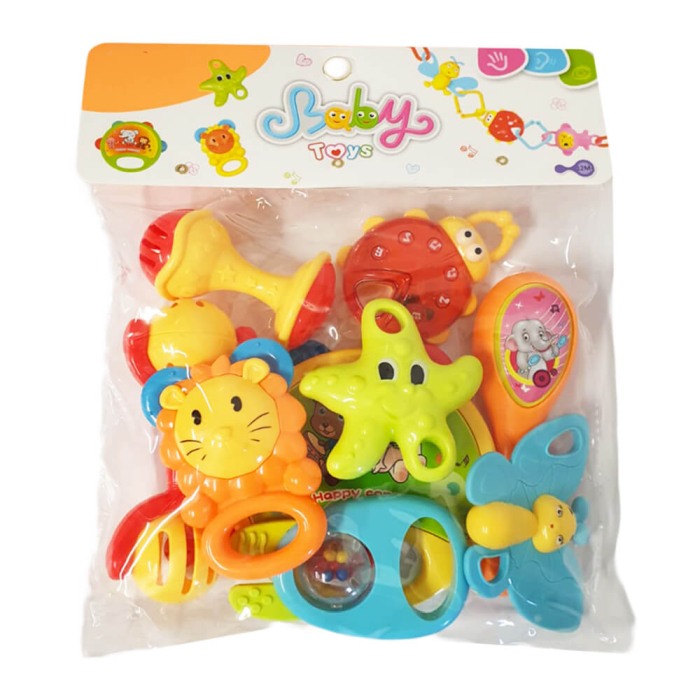 Set 11 jucarii zornaitoare pentru bebelusi Yali Toys [3]