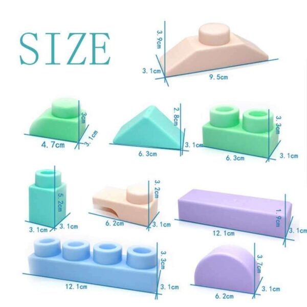 Set 25 cuburi din silicon [3]