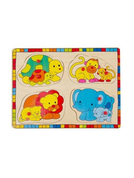 Set 4 puzzle Mama si puiul [3]