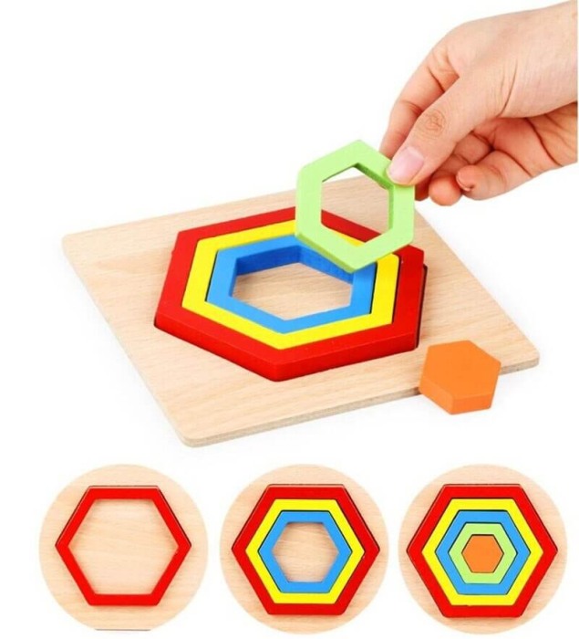 Set 4 puzzle Rainbow [5]