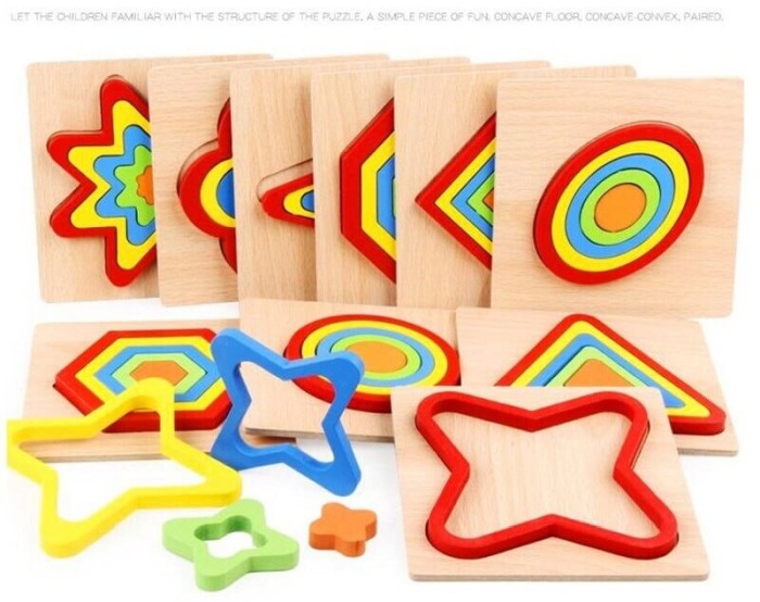 Set 4 puzzle Rainbow [4]