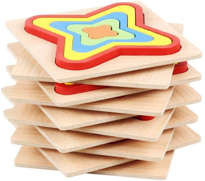Set 4 puzzle Rainbow [3]