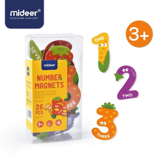 Set cifre magnetice Mideer 26 piese [3]