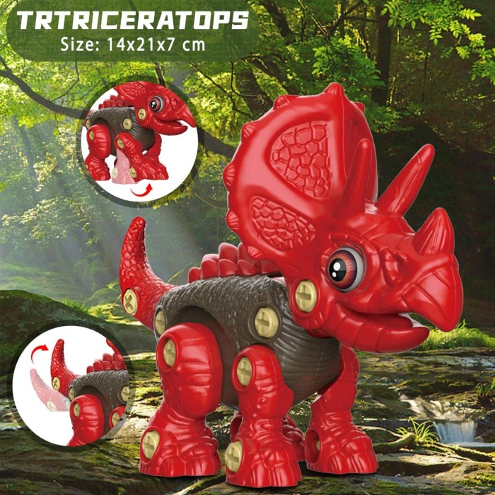 Set de asamblat 3 Dinozauri STEM [6]