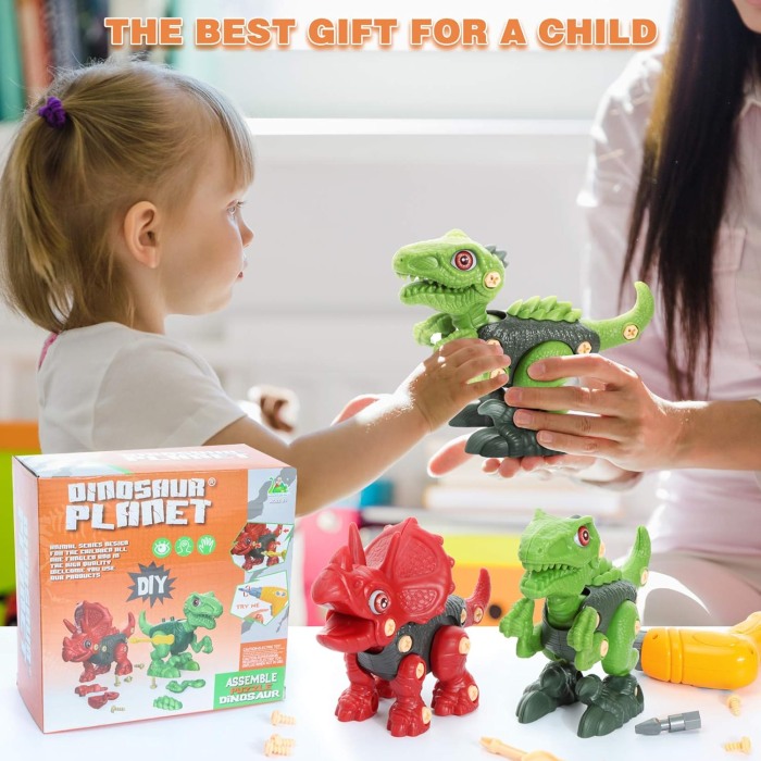 Set de asamblat 3 Dinozauri STEM [2]