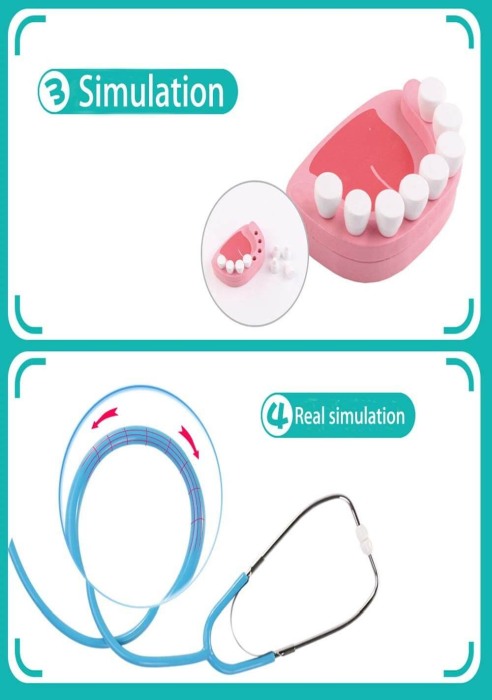 Set de joaca din lemn - La Dentist [5]