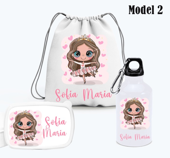Set Personalizat pentru gradinita/cresa Model Little Girls [3]