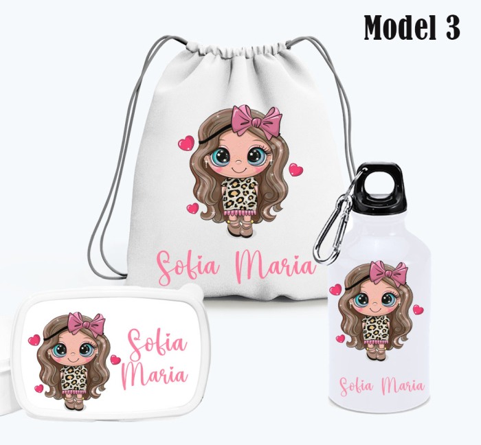Set Personalizat pentru gradinita/cresa Model Little Girls [4]