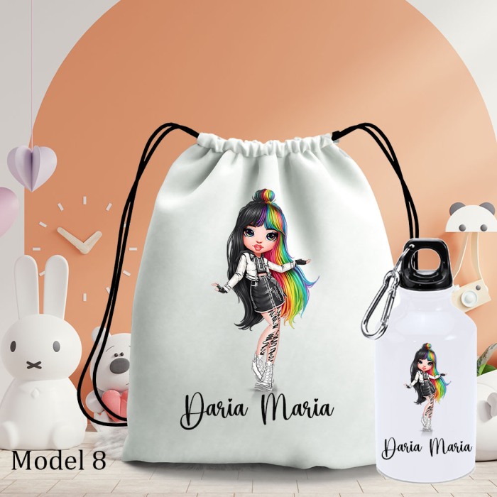 Set Personalizat pentru gradinita/cresa: rucsac si sticla [6]
