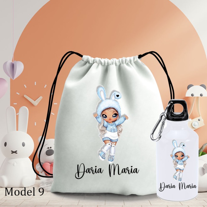 Set Personalizat pentru gradinita/cresa: rucsac si sticla [2]