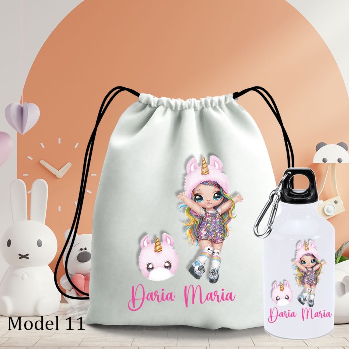 Set Personalizat pentru gradinita/cresa: rucsac si sticla [3]