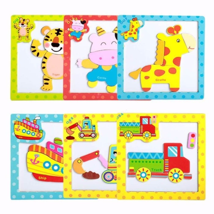 Set puzzle magnetic-4 buc [5]