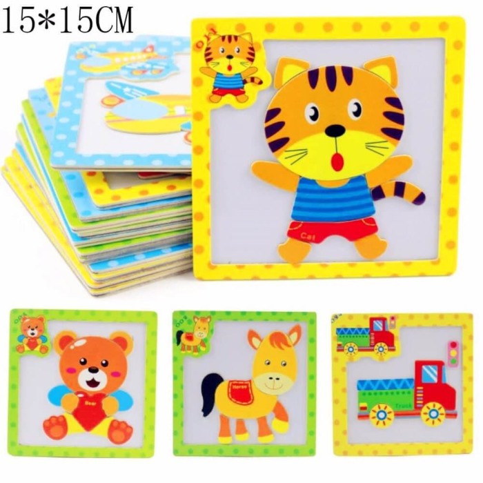 Set puzzle magnetic-4 buc [7]