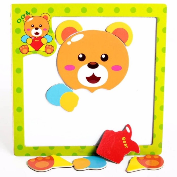 Set puzzle magnetic-4 buc [6]
