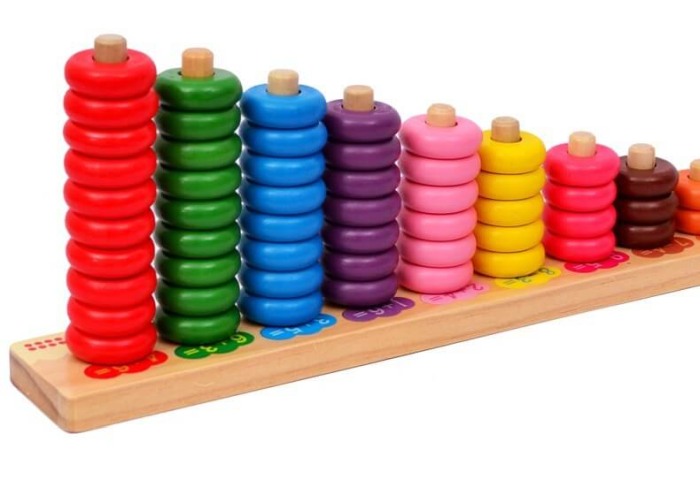 Sortator cerculete colorate din lemn [1]