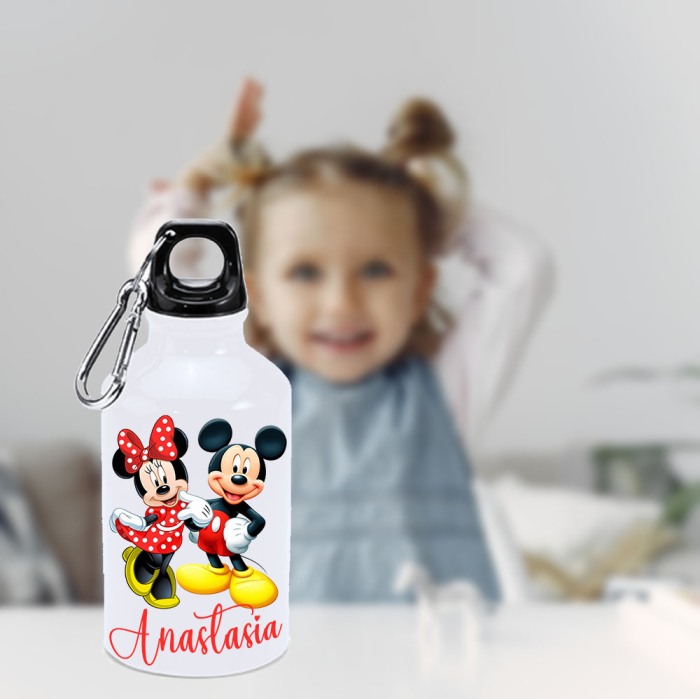 Sticla personalizata cu nume si personajul preferat [3]