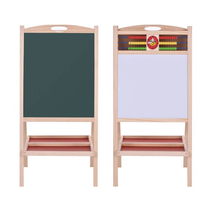 Tabla de scris cu doua fete,ceas si abac [2]