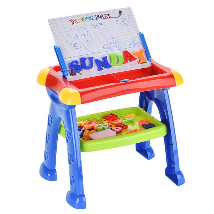 Tabla Magnetica Educativa 3 in 1 pentru Copii: Cifre si Litere [2]