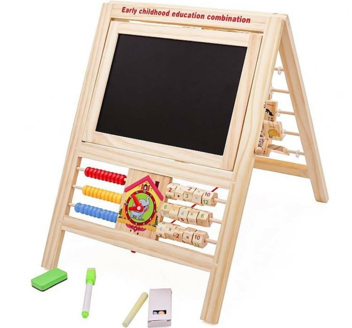 Tabla magnetica multifunctionala cu alfabetar si abac [3]