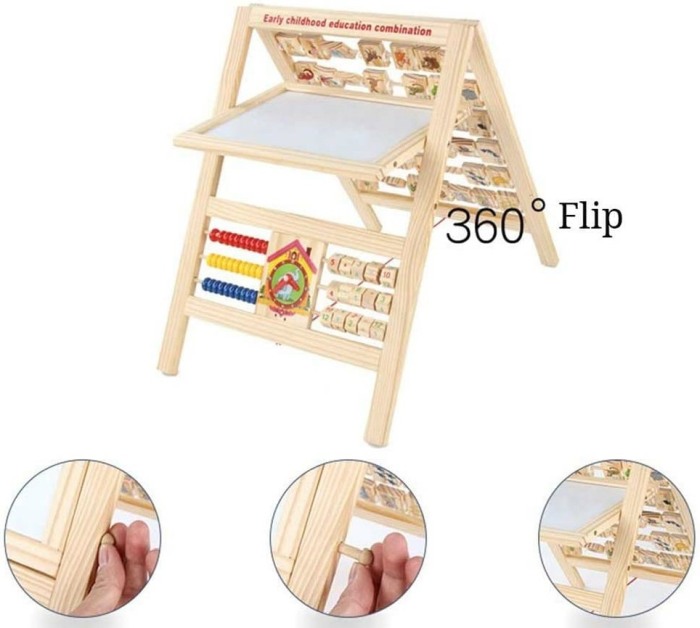 Tabla magnetica multifunctionala cu alfabetar si abac [2]