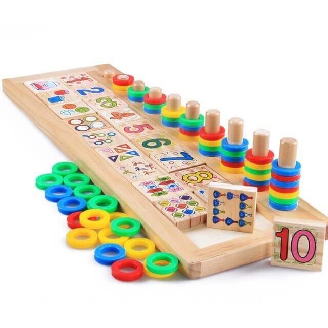 Tabla operatiuni matematice din lemn [5]