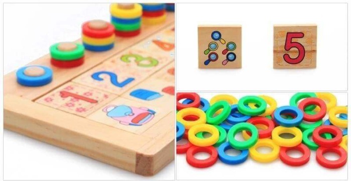 Tabla operatiuni matematice din lemn [2]