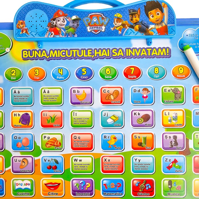 Tableta educativa in Limba Romana 2 in 1 Patrula Catelusilor [3]