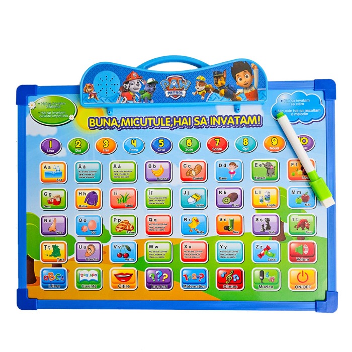 Tableta educativa in Limba Romana 2 in 1 Patrula Catelusilor [2]