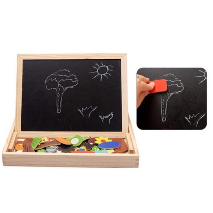 Tablita magnetica 3 in 1-litere si cifre- [3]