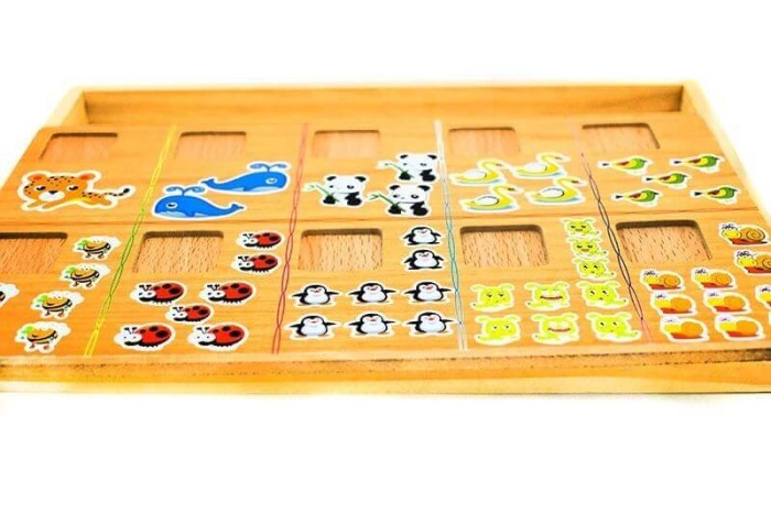 Tablita multifunctionala Montessori Model Donuts [5]