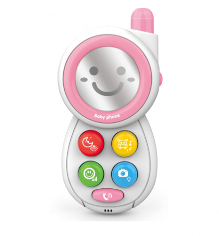Telefon cu oglinda pentru bebe varsta 0+ [4]