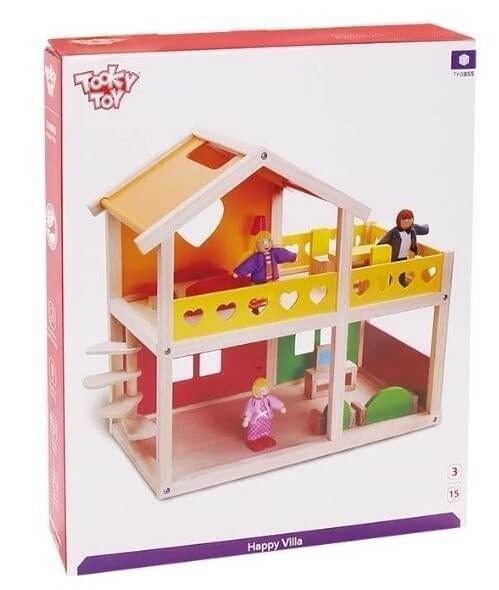 Tooky Toy Casa cu Papusi Mobilata [5]