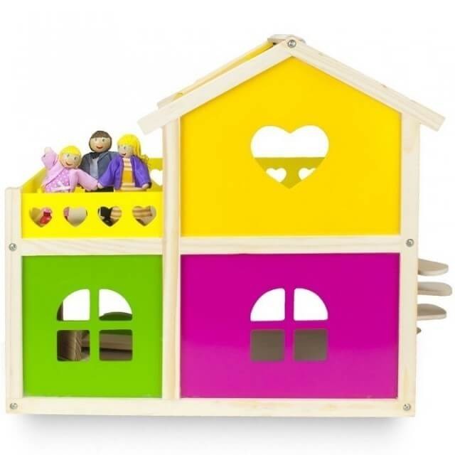 Tooky Toy Casa cu Papusi Mobilata [3]