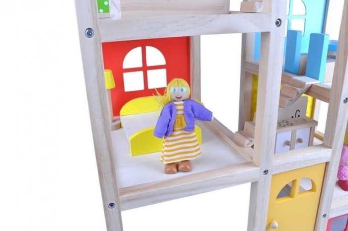 Tooky Toy Casa papusilor mare [8]