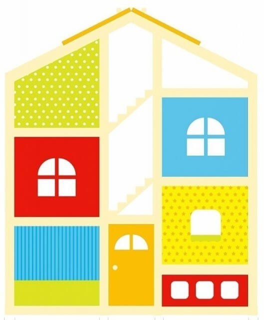 Tooky Toy Casa papusilor mare [7]