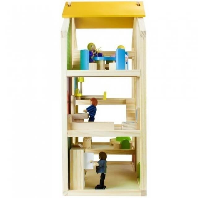 Tooky Toy Casa papusilor mare [11]