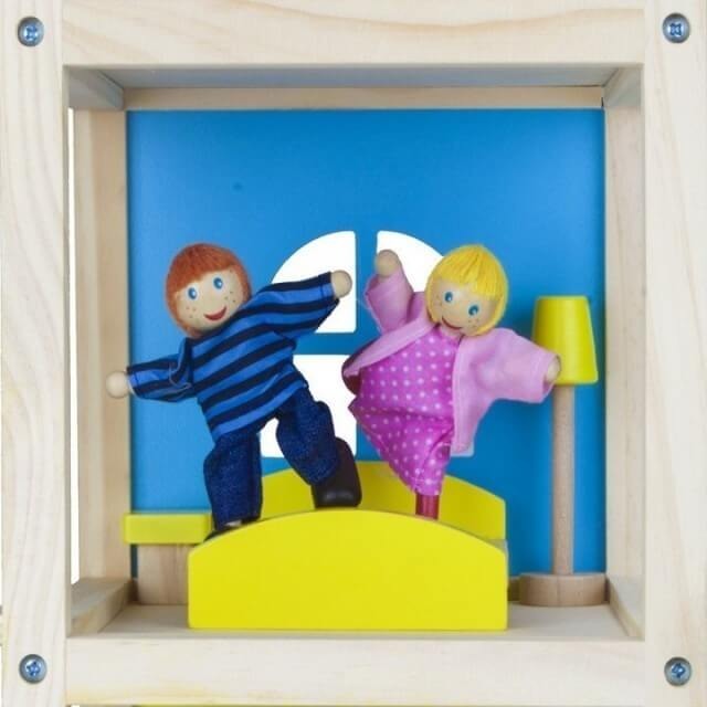 Tooky Toy Casa papusilor mare [4]