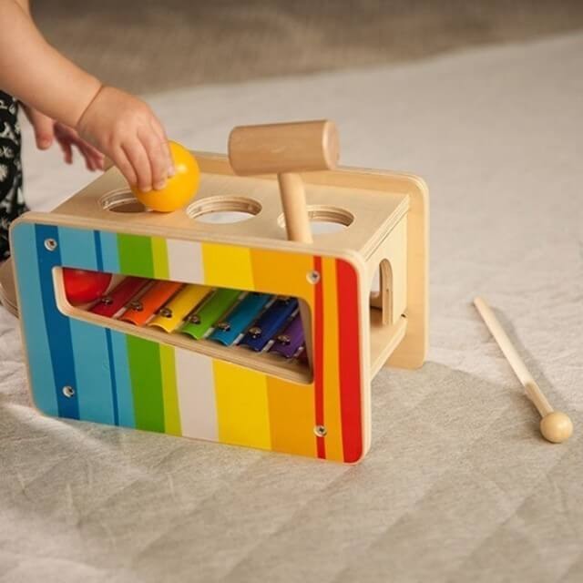 Tooky Toy Masa de lucru cu xilofon [6]