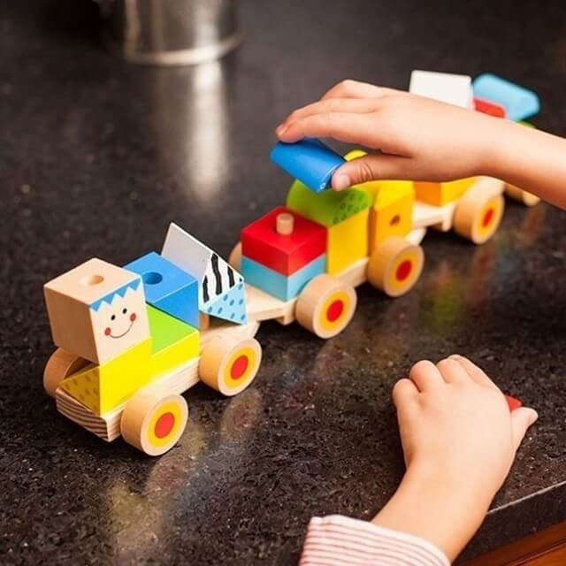 Tooky Toy Tren de stivuit [6]