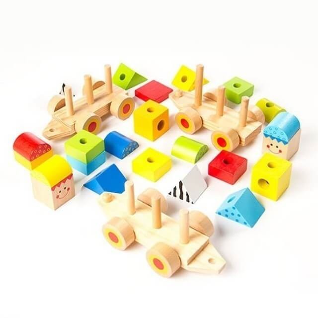 Tooky Toy Tren de stivuit [3]