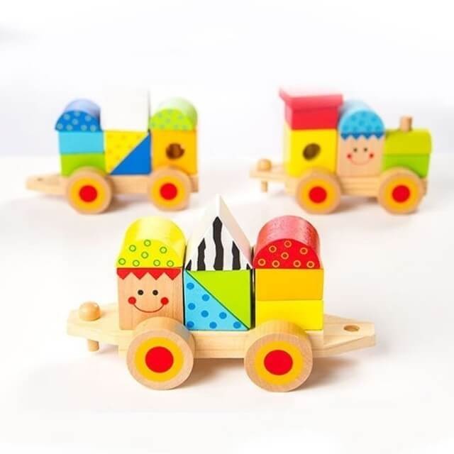 Tooky Toy Tren de stivuit [4]