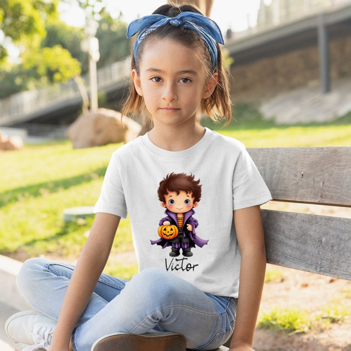 Tricou Baieti Halloween Personalizat cu nume [2]