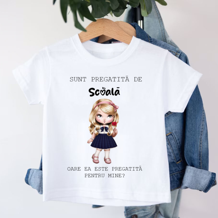 Tricou Personalizat Scoala Model 3 [1]